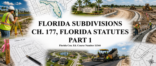 11344 FL.SUBDIVISIONS - CH. 177 F.S. - PART 1 - TUE. Sept. 22, 2026 - 8AM TO 2PM (ET)